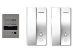 Kit interfon Commax - o familie - panou metalic - imagine 2