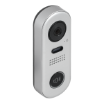 Kit de videointerfon 2Easy cu un buton de apel și cameră video cu lentilă wide angle - imagine 2