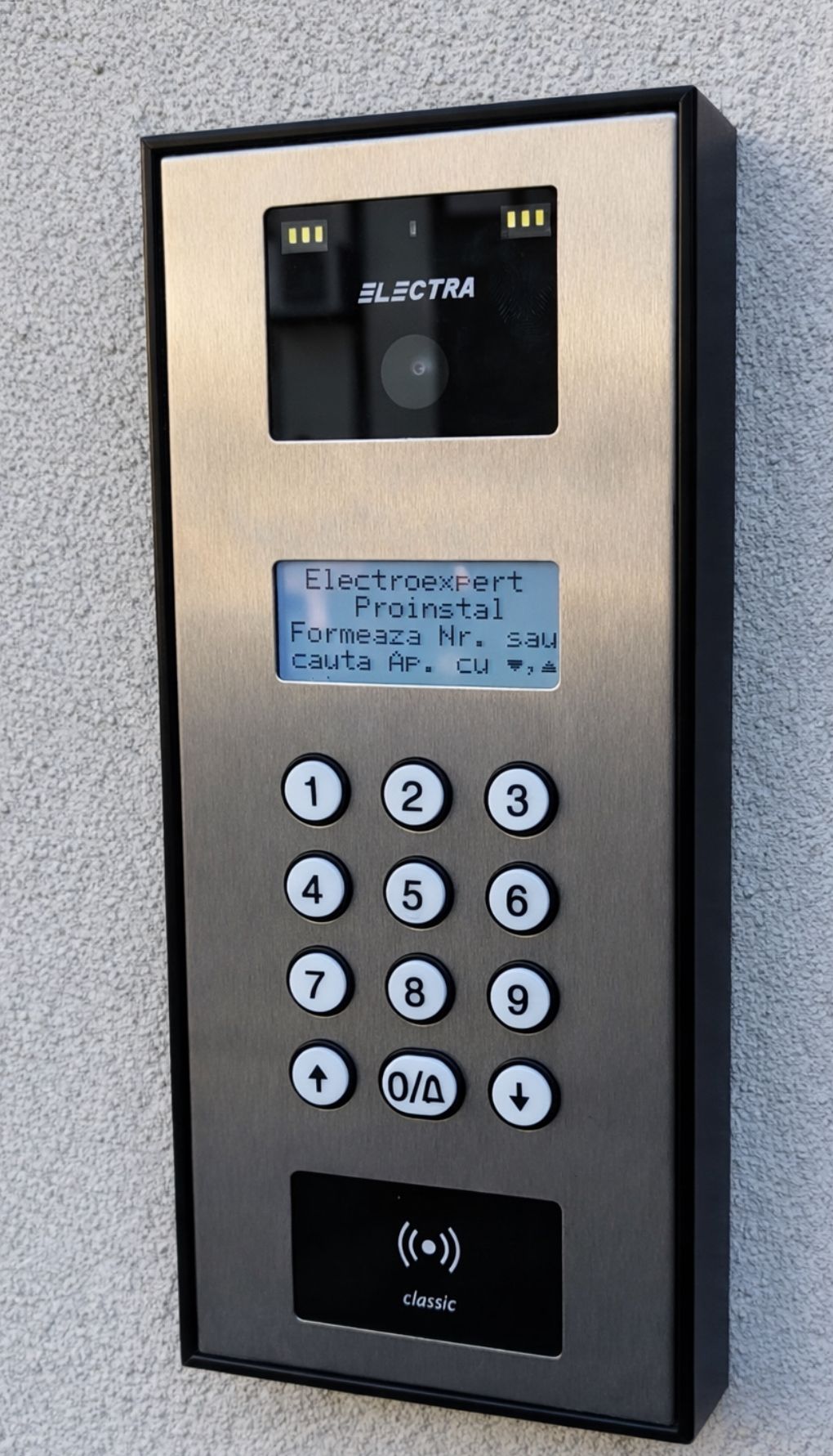 Panou exterior interfon Electra